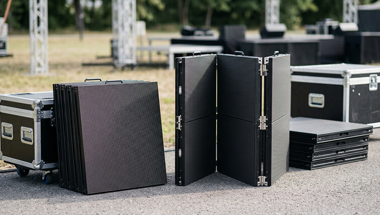Foldable & Flight-Case Ready