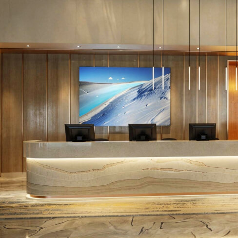 Lobby & Reception Displays