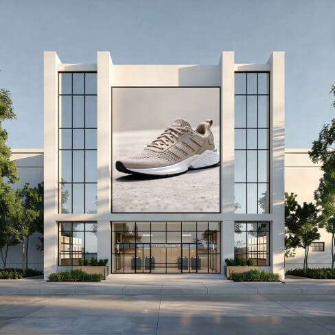 Building Facades & Landmark Installations
